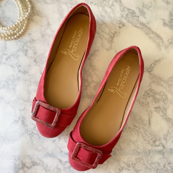 aerosoles red shoes